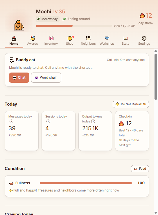 Home — today with your cat